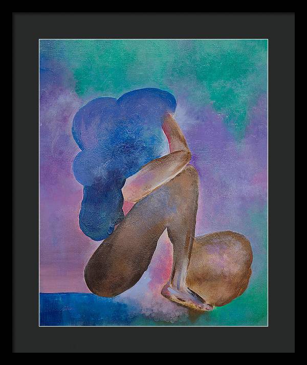 Nimbus Legs - Abstract Collection - Framed Print