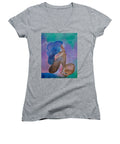 Nimbus Legs - Abstract Collection - Women's V-Neck