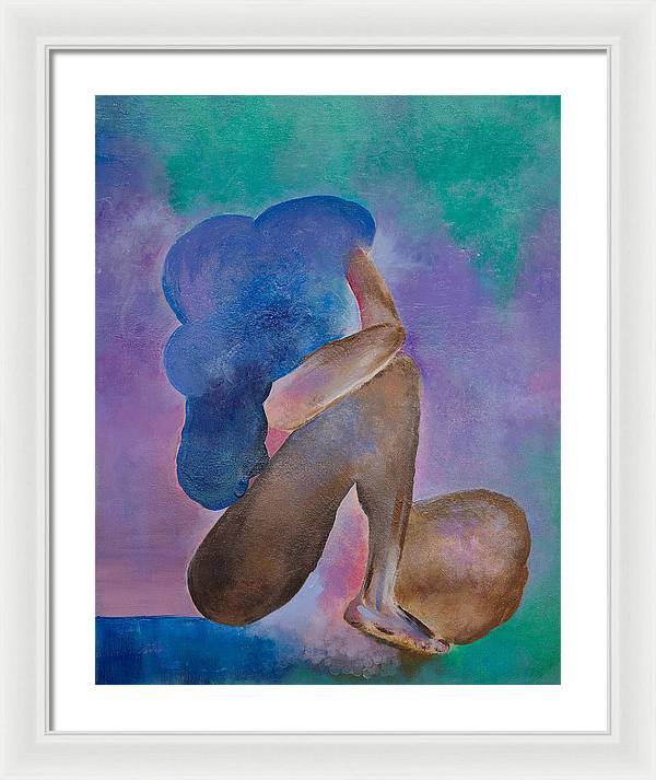 Nimbus Legs - Abstract Collection - Framed Print