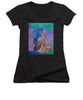 Nimbus Legs - Abstract Collection - Women's V-Neck