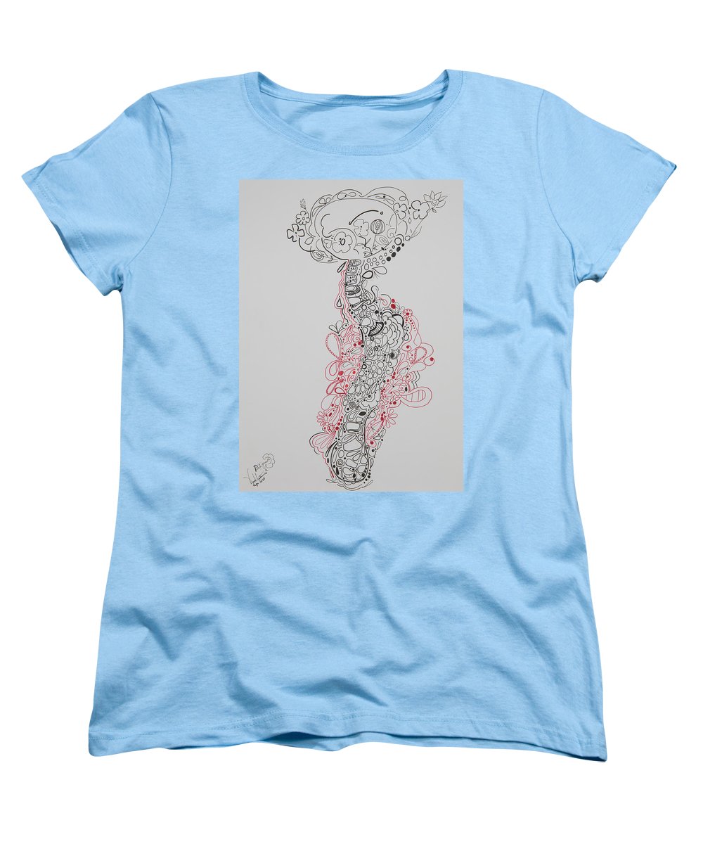 Pain and Growth - Zentangle Collection - Women's T-Shirt (Standard Fit)