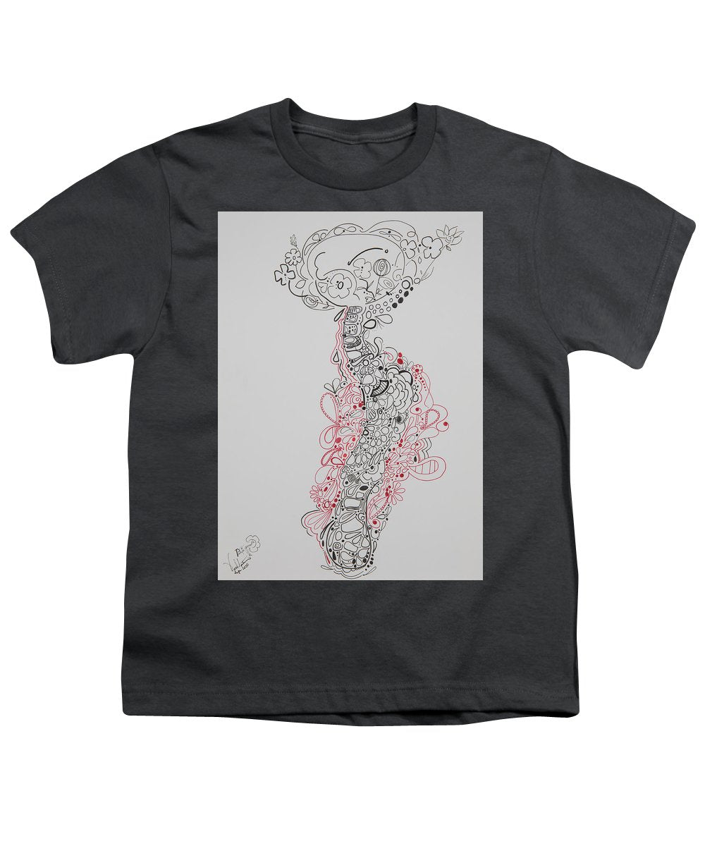 Pain and Growth - Zentangle Collection - Youth T-Shirt