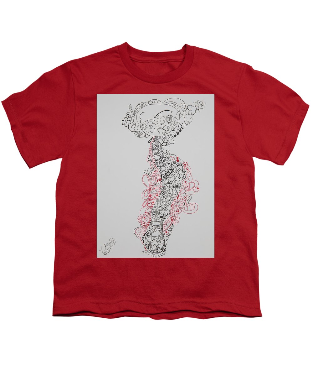 Pain and Growth - Zentangle Collection - Youth T-Shirt