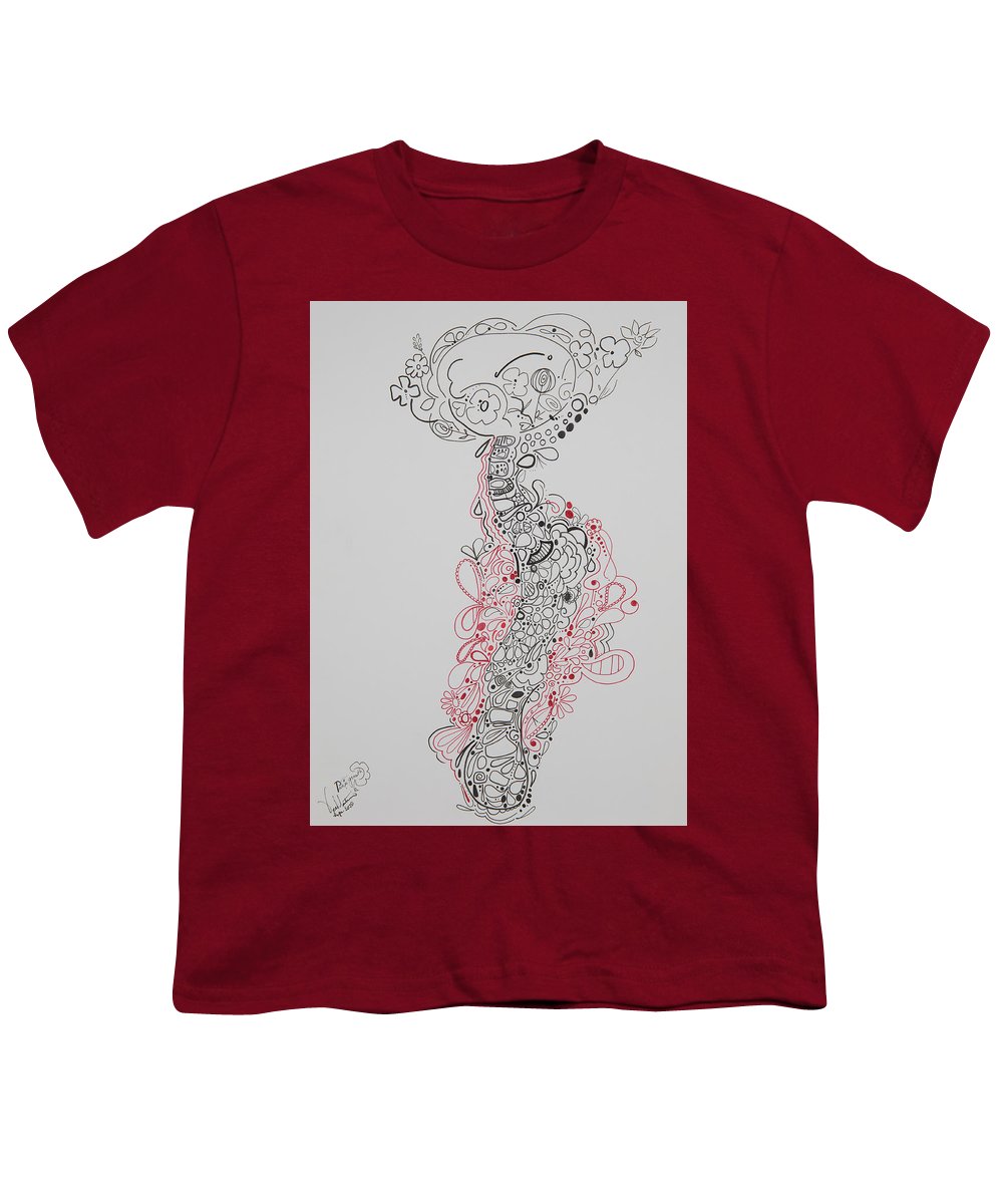 Pain and Growth - Zentangle Collection - Youth T-Shirt