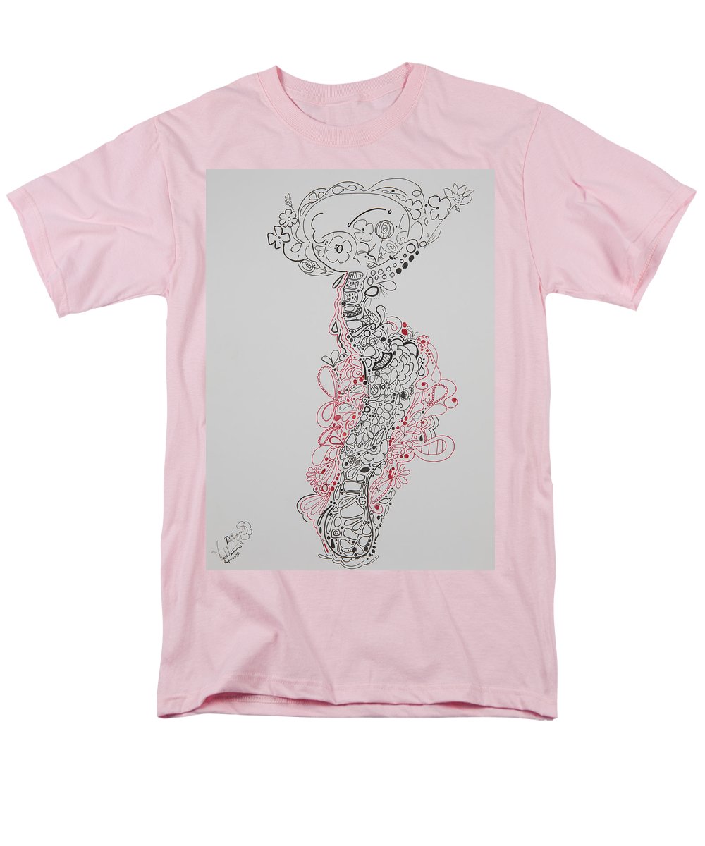 Pain and Growth - Zentangle Collection - Men's T-Shirt  (Regular Fit)