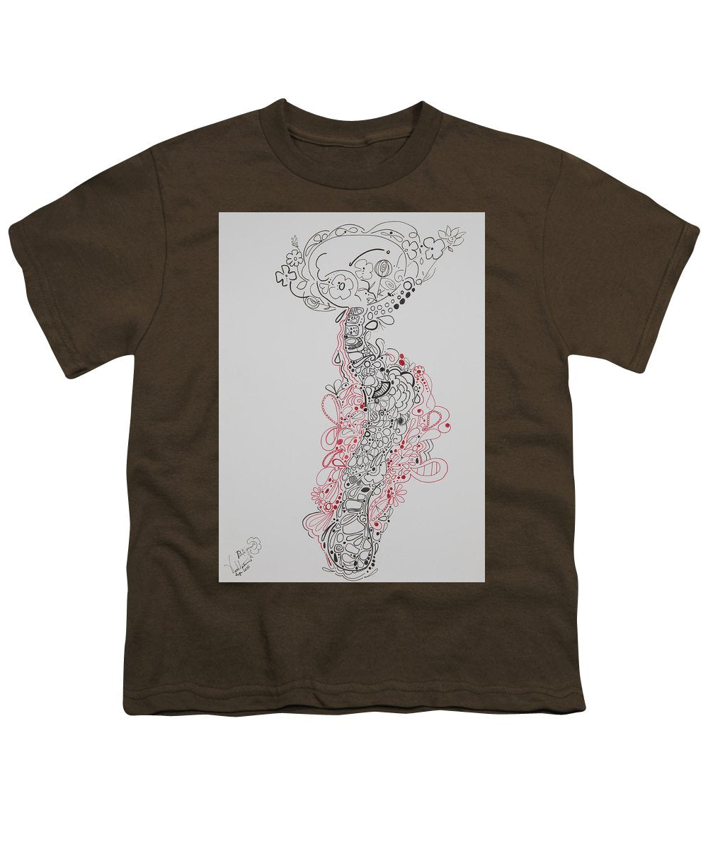 Pain and Growth - Zentangle Collection - Youth T-Shirt