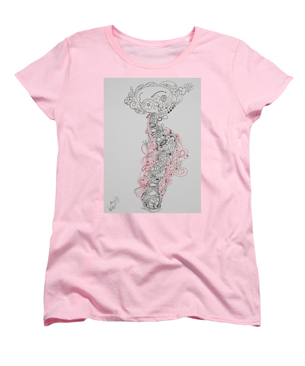 Pain and Growth - Zentangle Collection - Women's T-Shirt (Standard Fit)