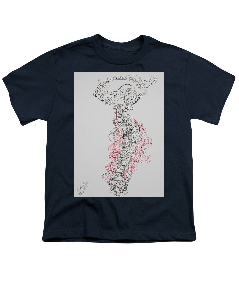 Pain and Growth - Zentangle Collection - Youth T-Shirt