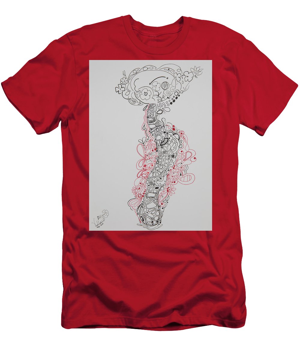 Pain and Growth - Zentangle Collection - T-Shirt