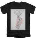 Pain and Growth - Zentangle Collection - Men's V-Neck T-Shirt