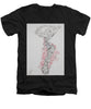 Pain and Growth - Zentangle Collection - Men's V-Neck T-Shirt