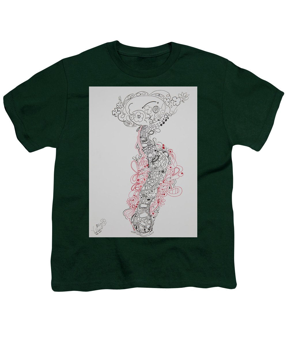 Pain and Growth - Zentangle Collection - Youth T-Shirt