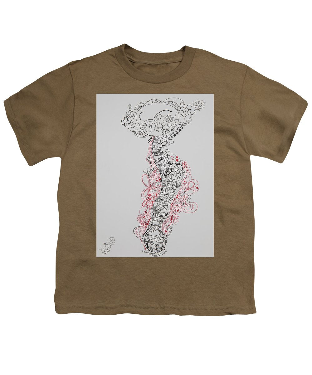 Pain and Growth - Zentangle Collection - Youth T-Shirt