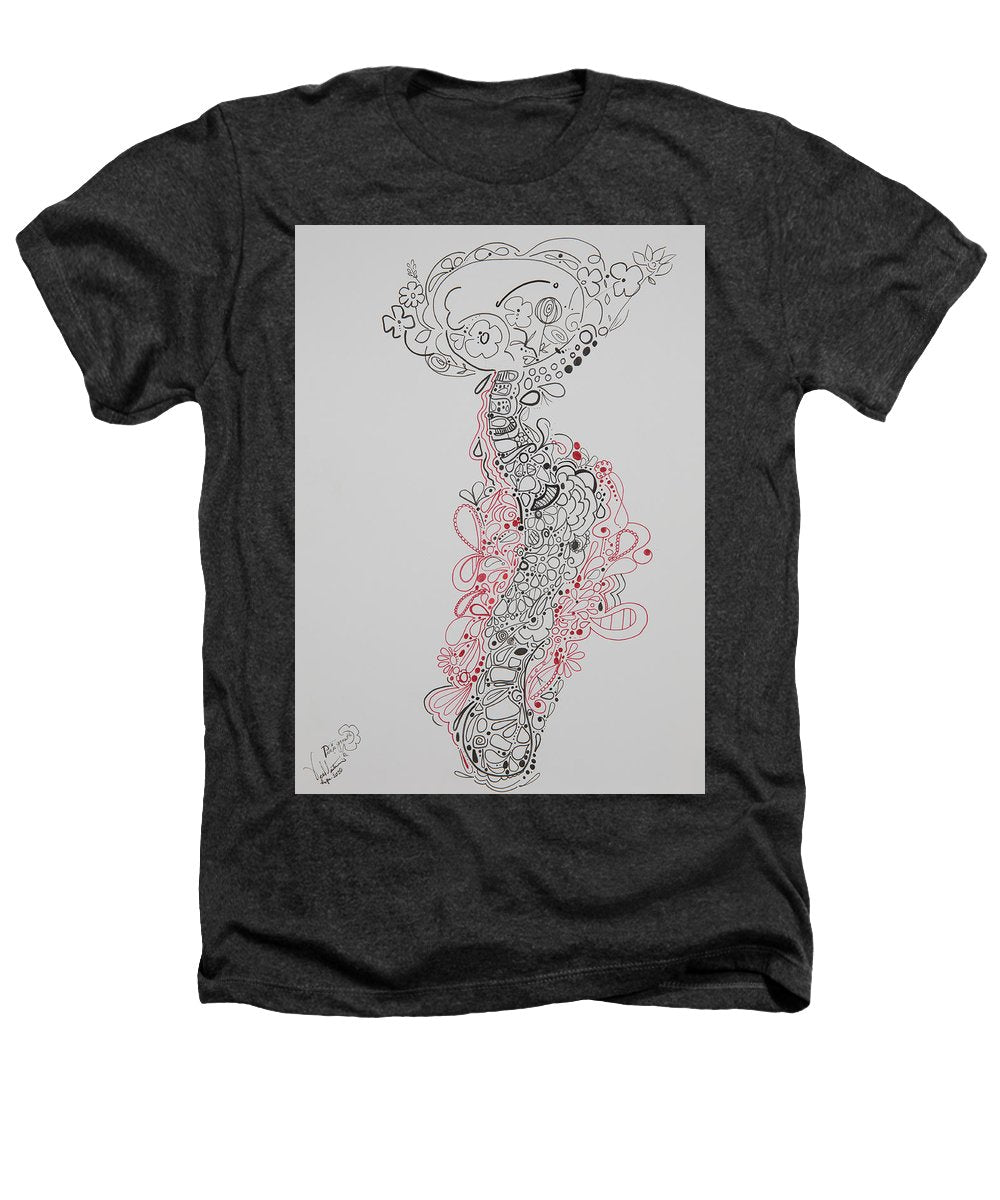 Pain and Growth - Zentangle Collection - Heathers T-Shirt