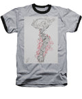 Pain and Growth - Zentangle Collection - Baseball T-Shirt