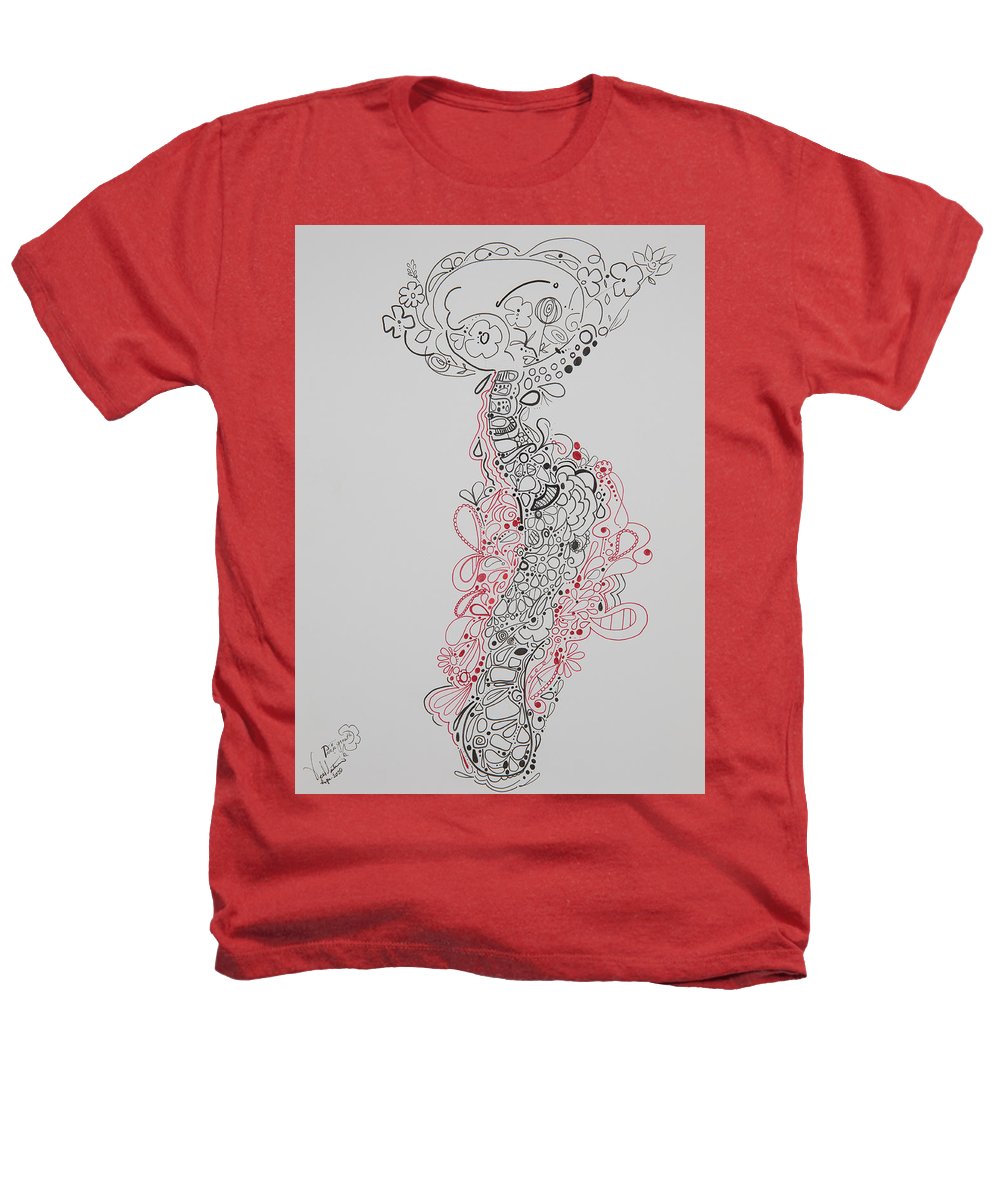 Pain and Growth - Zentangle Collection - Heathers T-Shirt