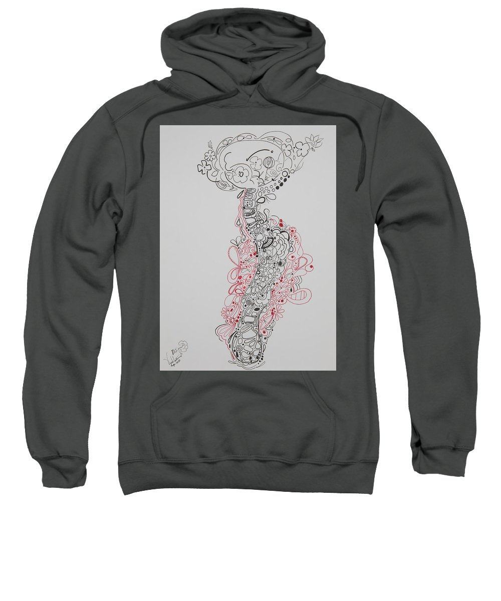 Pain and Growth - Zentangle Collection - Sweatshirt