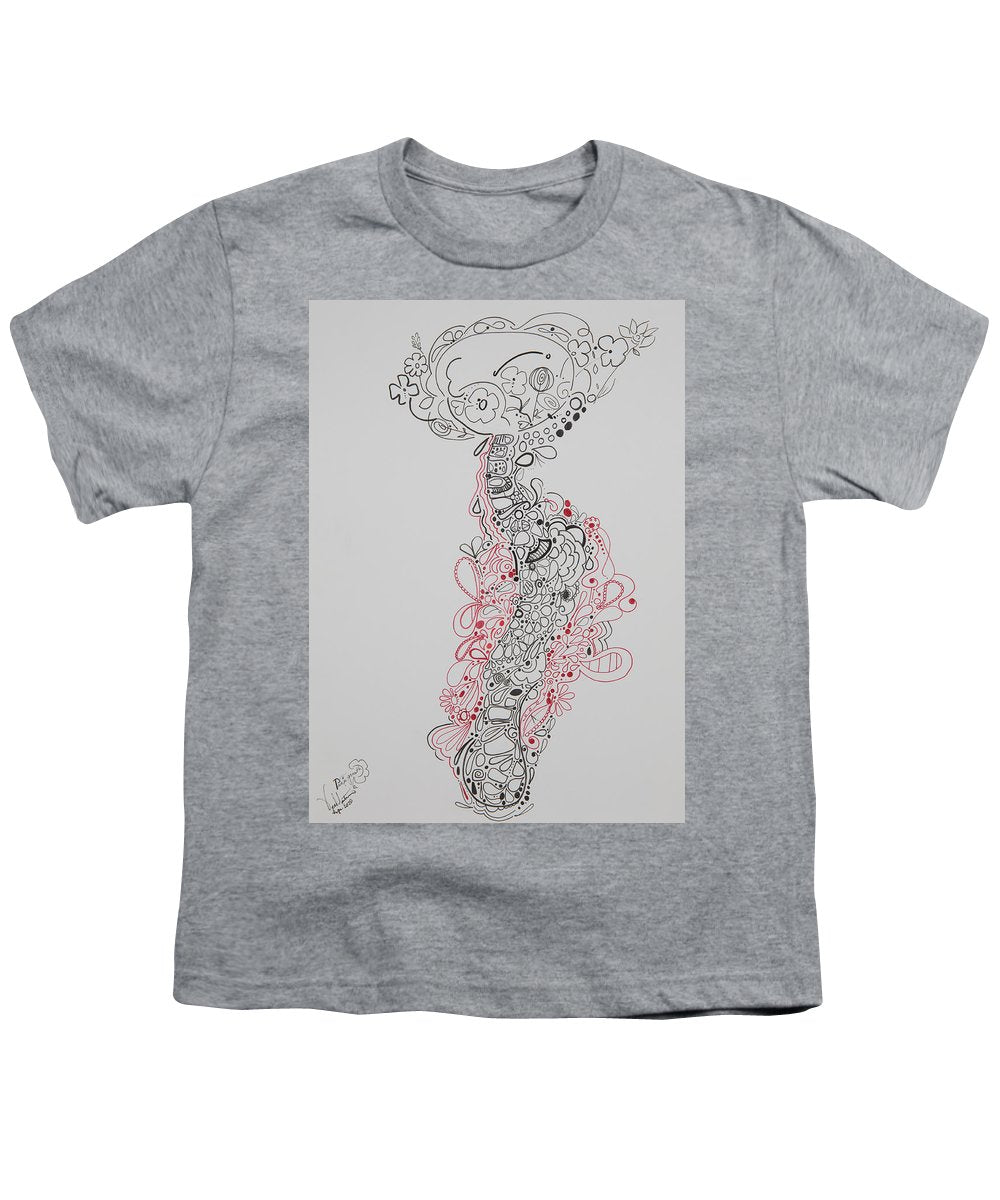 Pain and Growth - Zentangle Collection - Youth T-Shirt