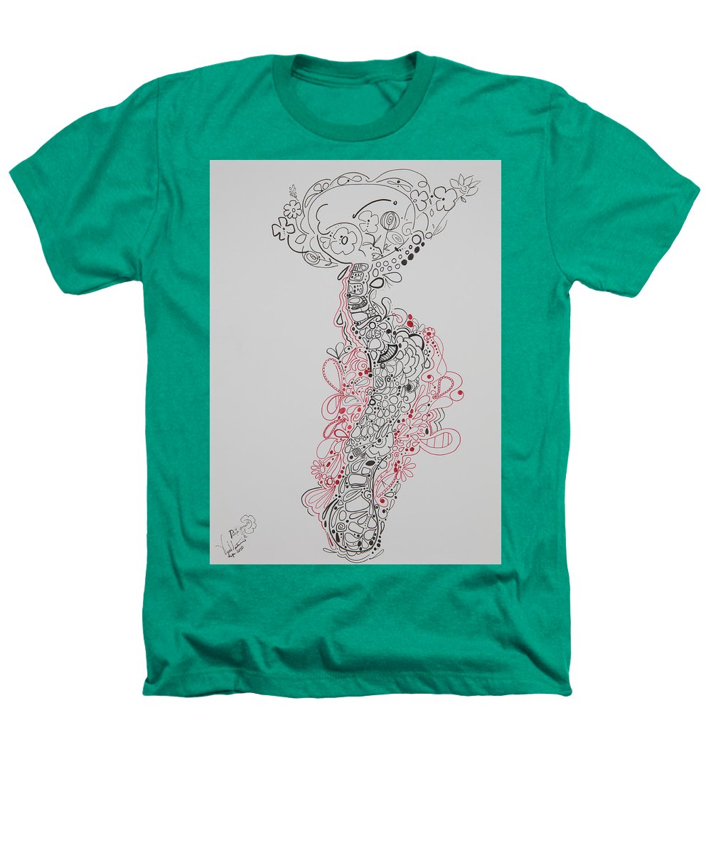 Pain and Growth - Zentangle Collection - Heathers T-Shirt