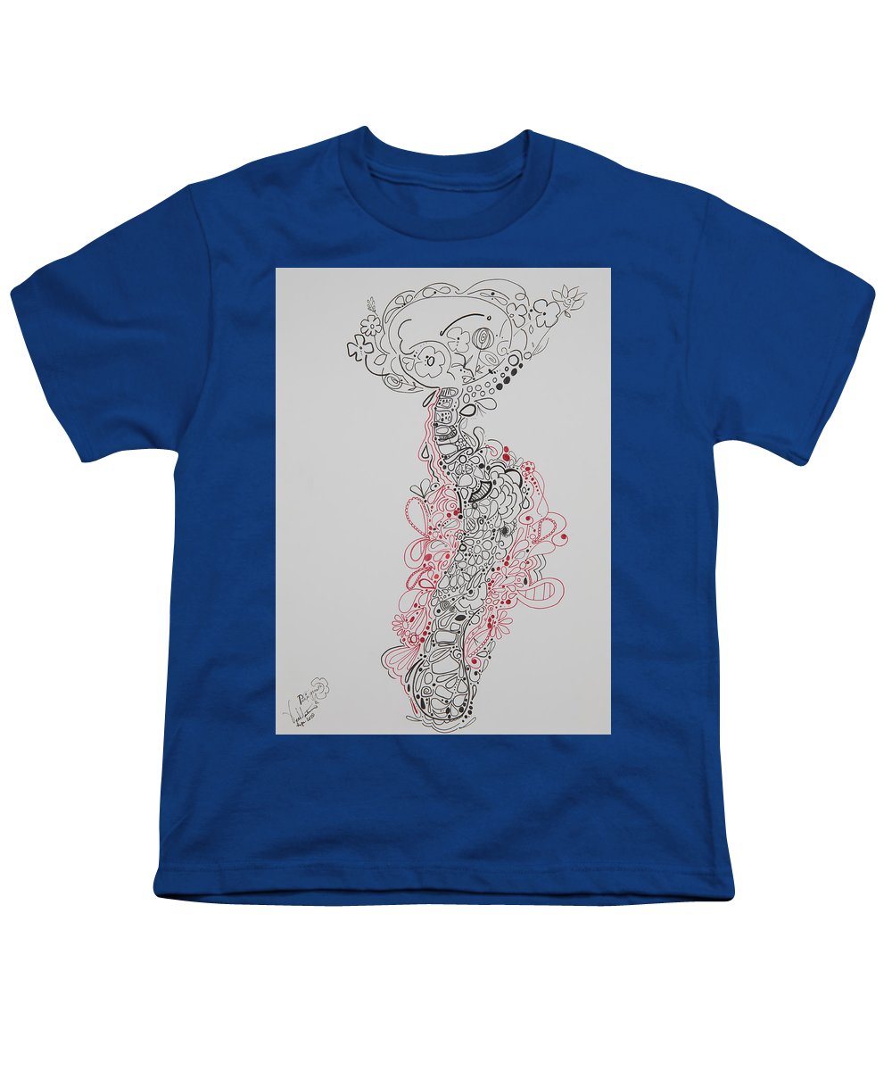 Pain and Growth - Zentangle Collection - Youth T-Shirt