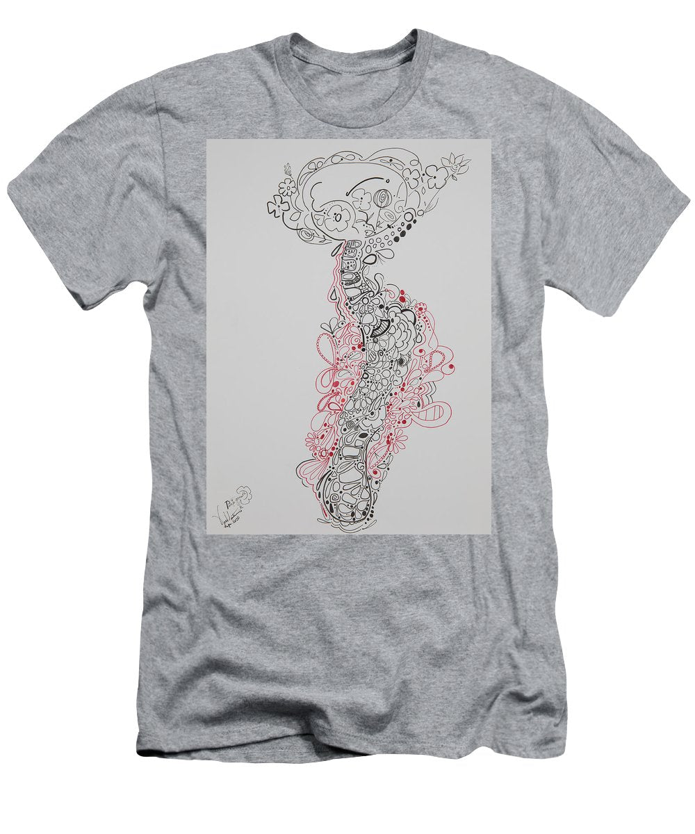 Pain and Growth - Zentangle Collection - T-Shirt