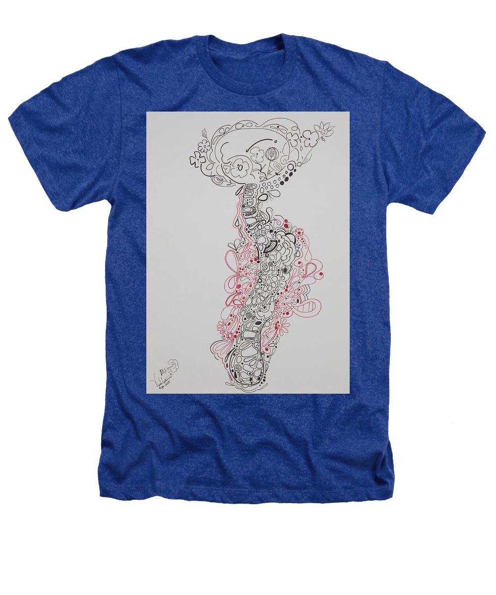 Pain and Growth - Zentangle Collection - Heathers T-Shirt