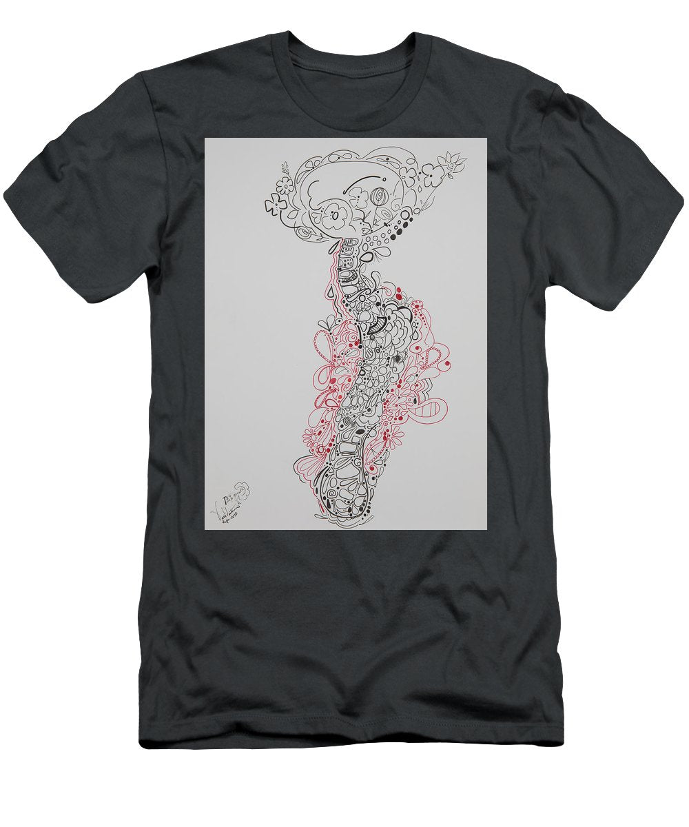 Pain and Growth - Zentangle Collection - T-Shirt