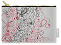 Pain and Growth - Zentangle Collection - Carry-All Pouch