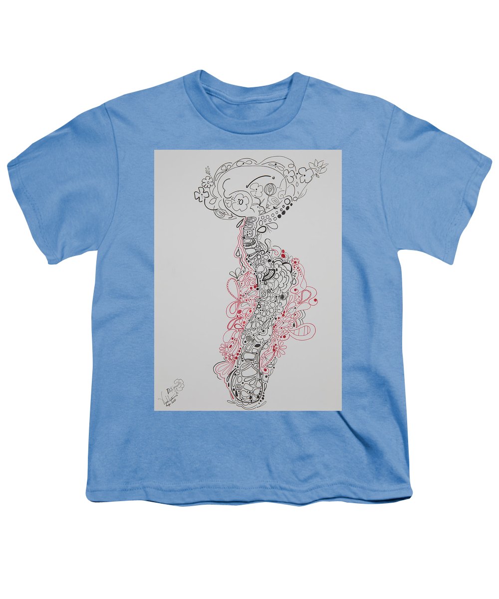 Pain and Growth - Zentangle Collection - Youth T-Shirt