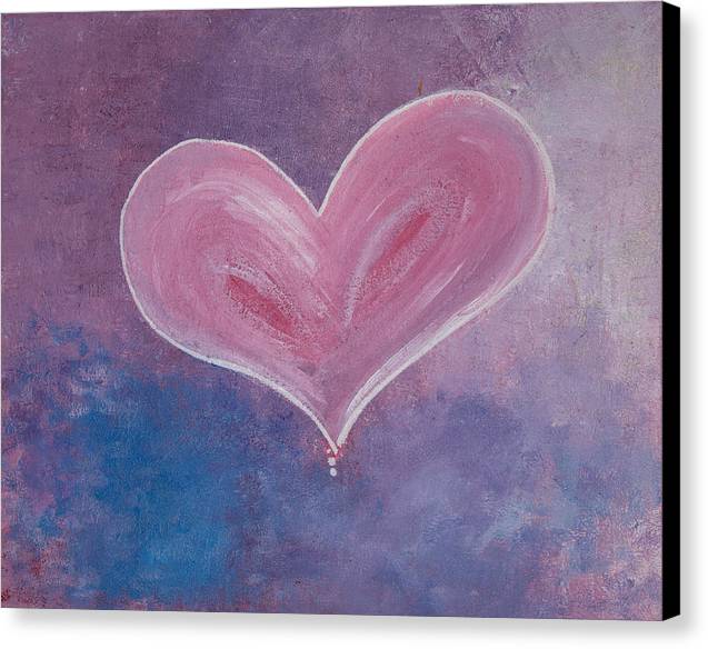 Pinkie - Corazones Collection - Canvas Print