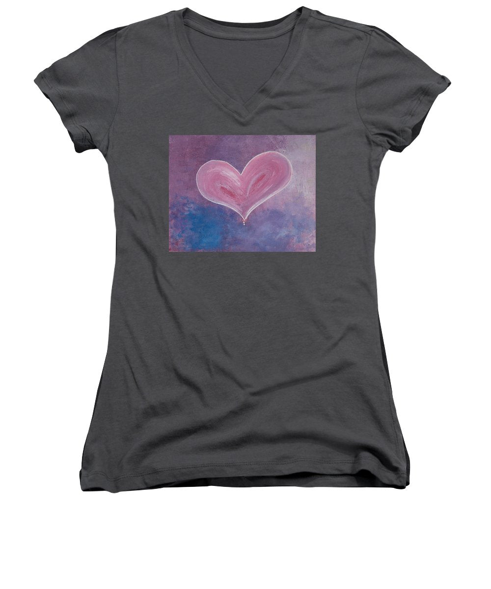 Pinkie - Corazones Collection - Women's V-Neck