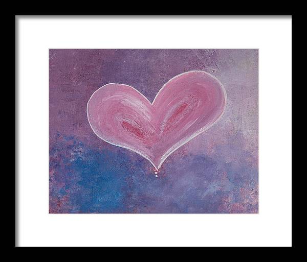 Pinkie - Corazones Collection - Framed Print