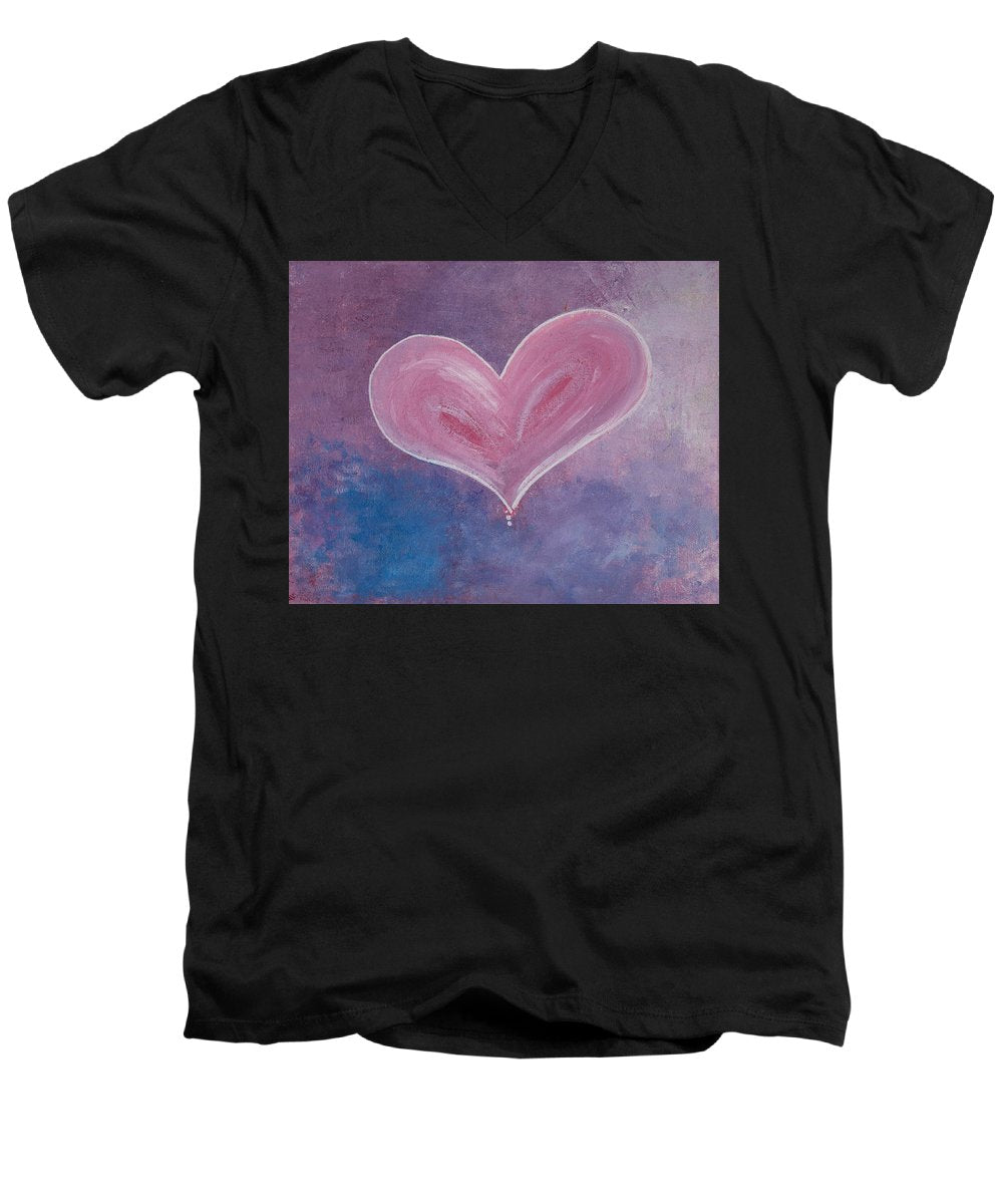 Pinkie - Corazones Collection - Men's V-Neck T-Shirt