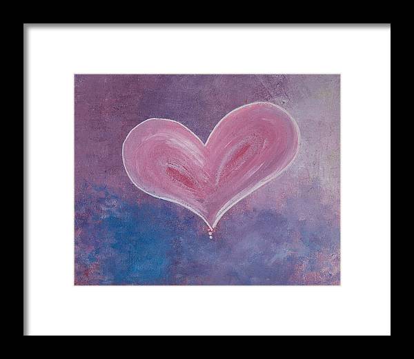 Pinkie - Corazones Collection - Framed Print