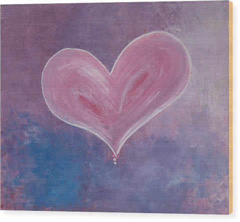 Pinkie - Corazones Collection - Wood Print