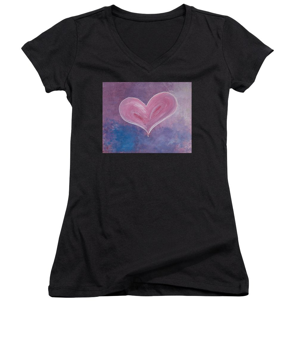 Pinkie - Corazones Collection - Women's V-Neck