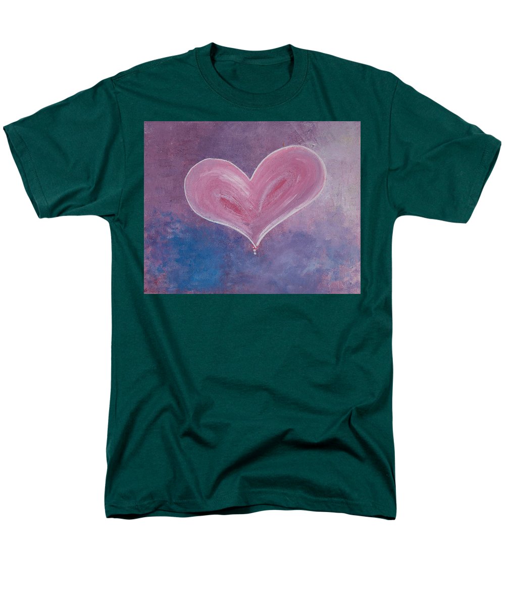 Pinkie - Corazones Collection - Men's T-Shirt  (Regular Fit)