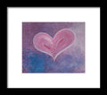 Pinkie - Corazones Collection - Framed Print