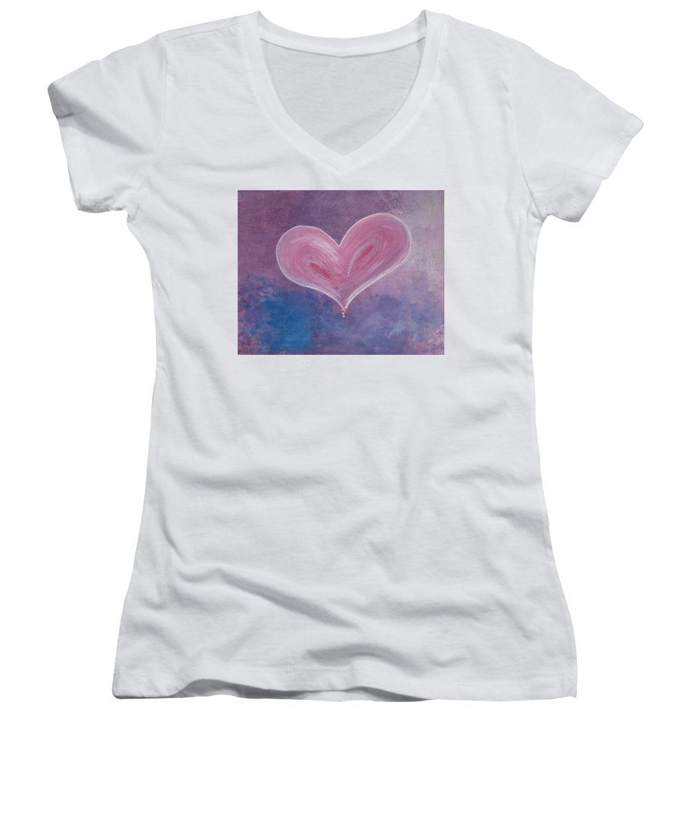 Pinkie - Corazones Collection - Women's V-Neck