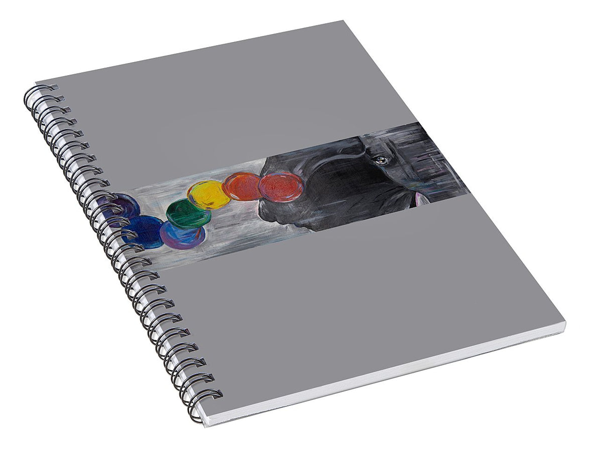 Power Chakra - Elephant Collection - Spiral Notebook