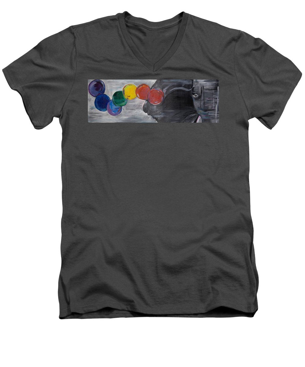 Power Chakra - Elephant Collection - Men's V-Neck T-Shirt