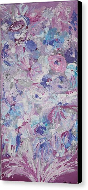 Purple Bloom - Blooming Collection  - Canvas Print