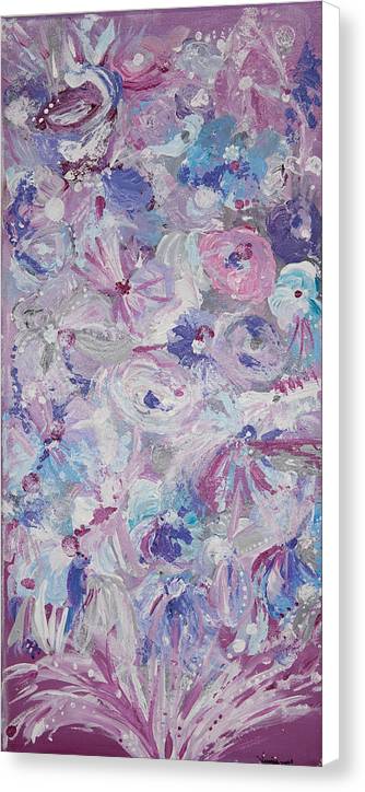 Purple Bloom - Blooming Collection  - Canvas Print