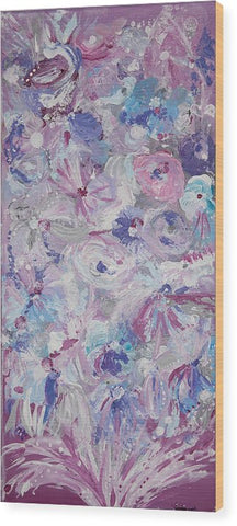 Purple Bloom - Blooming Collection  - Wood Print