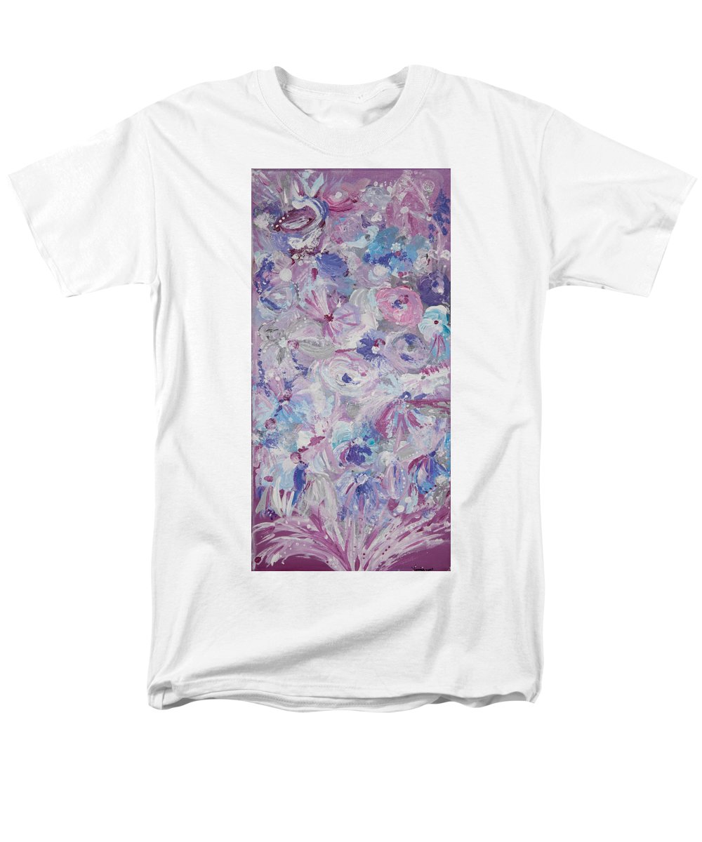 Purple Bloom - Blooming Collection  - Men's T-Shirt  (Regular Fit)