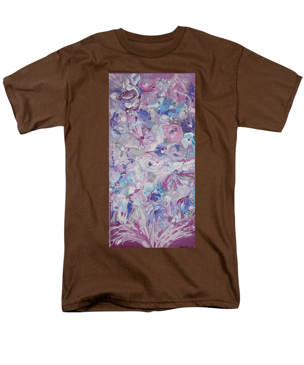 Purple Bloom - Blooming Collection  - Men's T-Shirt  (Regular Fit)