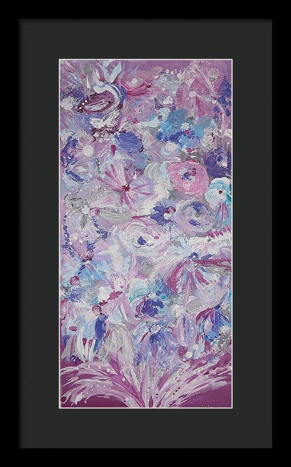 Purple Bloom - Blooming Collection  - Framed Print