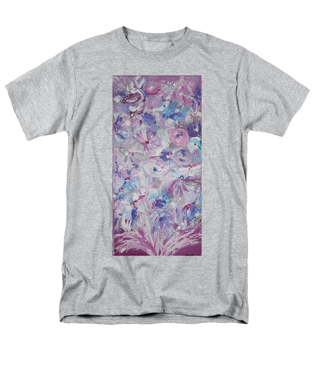 Purple Bloom - Blooming Collection  - Men's T-Shirt  (Regular Fit)