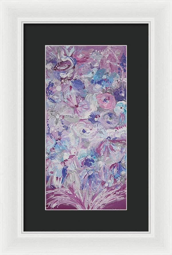 Purple Bloom - Blooming Collection  - Framed Print