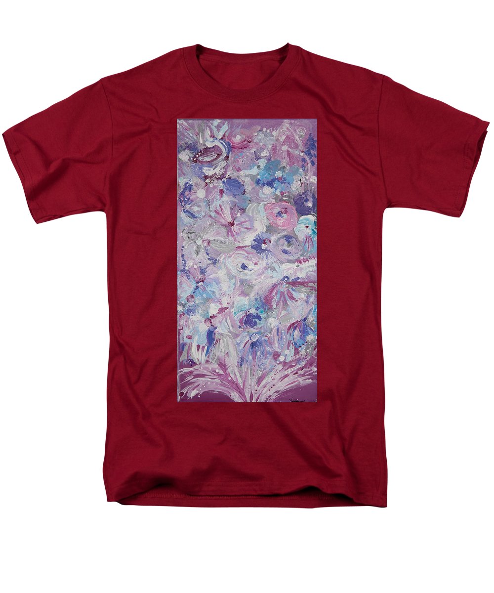 Purple Bloom - Blooming Collection  - Men's T-Shirt  (Regular Fit)